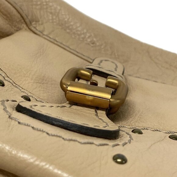 Chloe Paddington Beige Leather Handbag 672-051425 - Picture 12 of 14